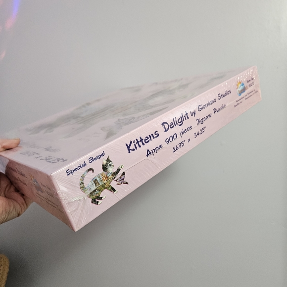 Kittens Delight Special Shape Approx. 900 Piece Jigsaw Puzzle. Sealed New - Picture 4 of 15